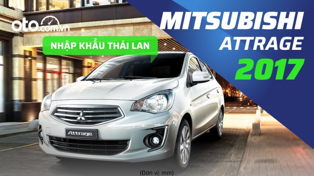 Đánh giá Mitsubishi Attrage 2017: Nhiều "đặc điểm thú vị" ẩn trong mẫu sedan cũ có giá hơn 200 triệu